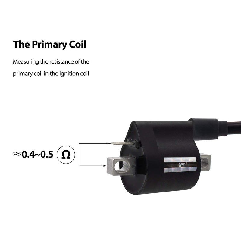 1PZ CW1-X01 Ignition Coil Spark Plug Replacement for Yamaha Raptor 660R Grizzly Rhino 660 YFM660 YXR660 2001 2002 2003 2004 2005 2006 2007 2008 - Image 5